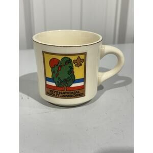 Vintage 1973 BSA National Boy Scouts of America Jamboree Coffee Mug Cup